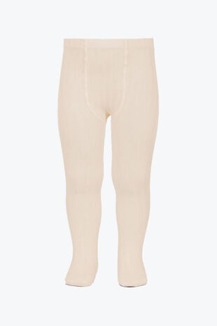 Condor lino ribbed tights