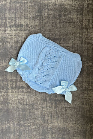 Juliana baby blue bow jam pants