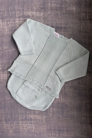Condor green knitted set