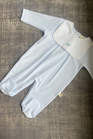 Baby Gi blue royal babygrow
