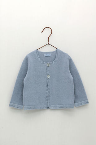 PRE ORDER Foque baby blue knitted cardigan