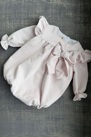 Puro Mimo Penelope pink romper 