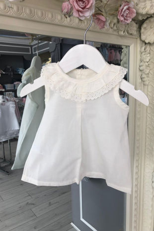 Sicily cream blouse