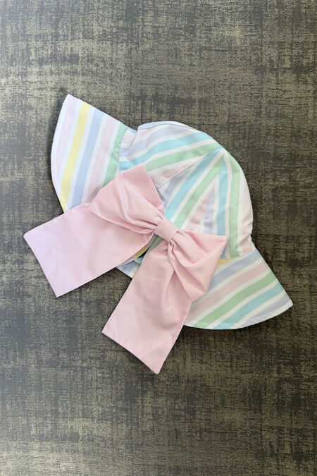 Meia Pata pastel stripe hat