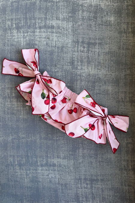 Phi cherry print jam pants