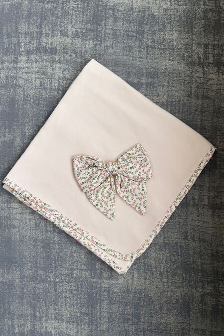 Baby Gi peach floral muslin