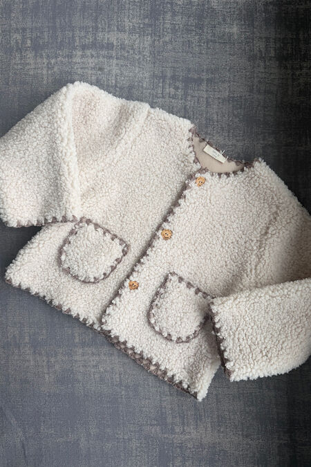 Baby Gi ivory coat 