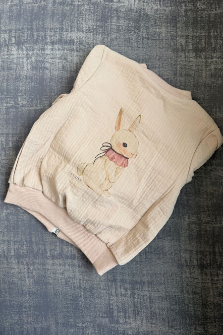Jamiks peach bunny jacket