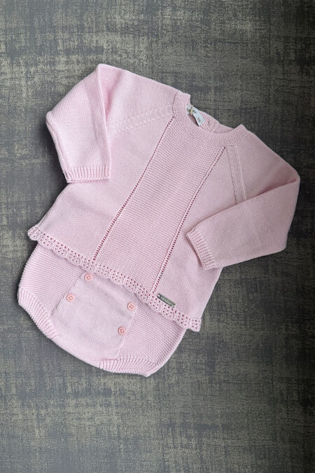 Condor pink knitted set