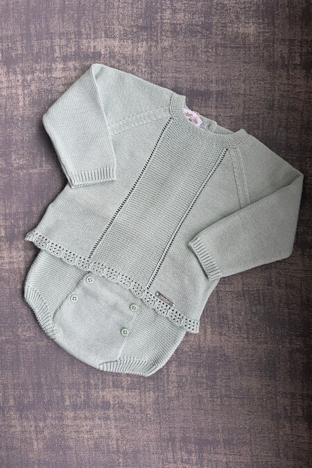 Condor green knitted set