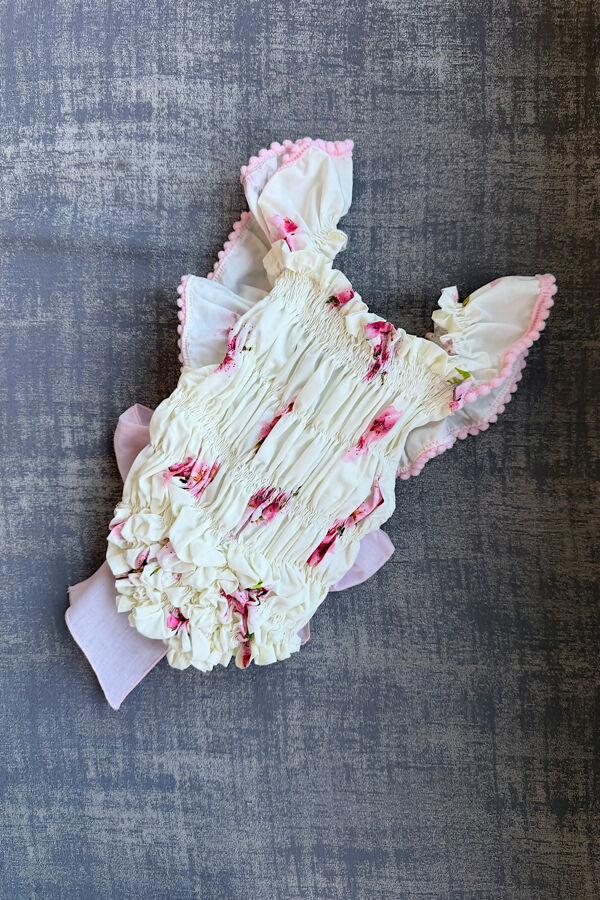 Phi lemon cherry blossom cotton swimsuit