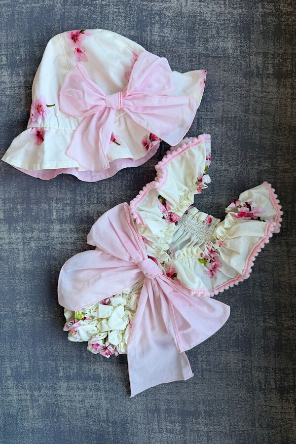 Phi lemon cherry blossom cotton swimsuit