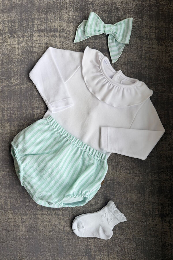 Calamaro mint striped jam pants