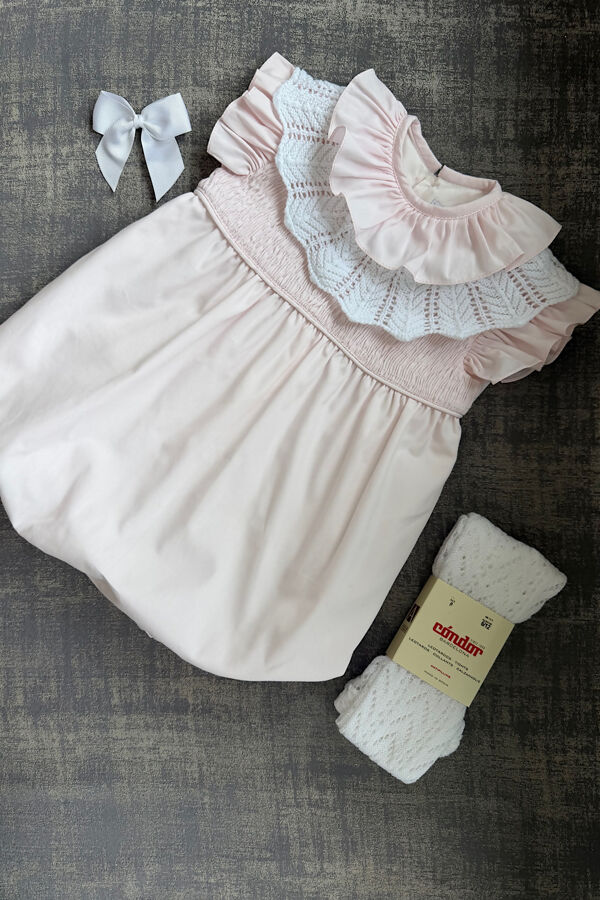 Puro Mimo Ellen pink romper