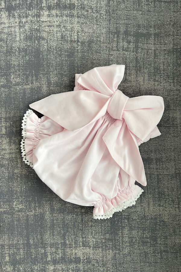 Phi baby pink bow jam pants