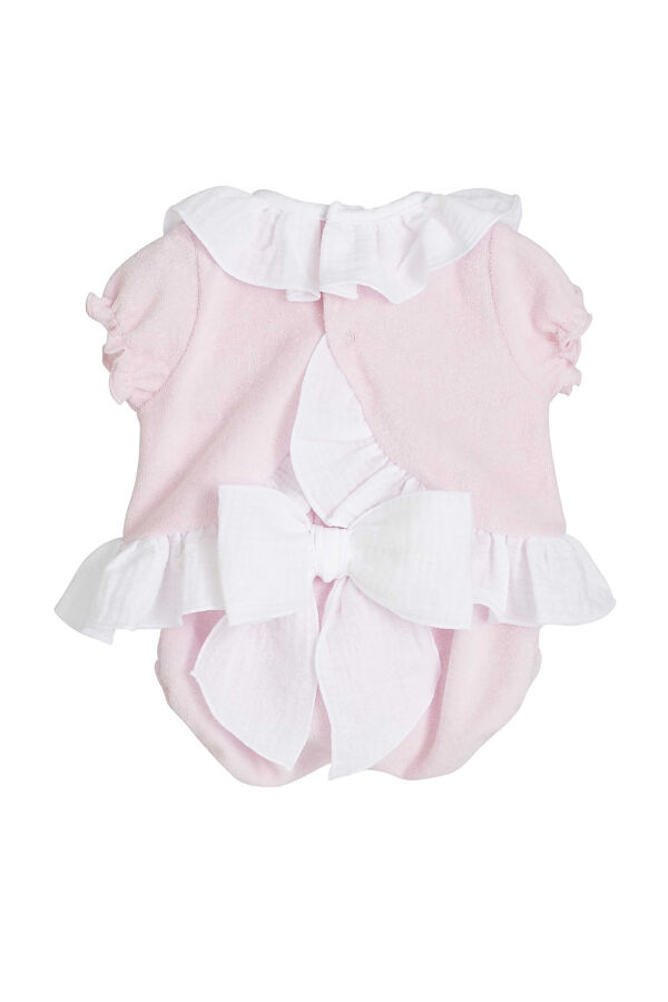 Calamaro pink towelling jam pants set