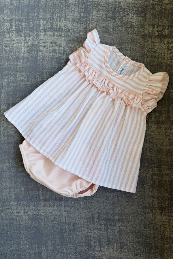 Calamaro pink stripe set