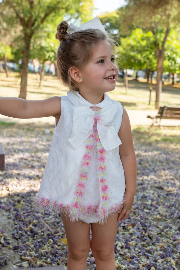 Naxos confetti dress and knickers set